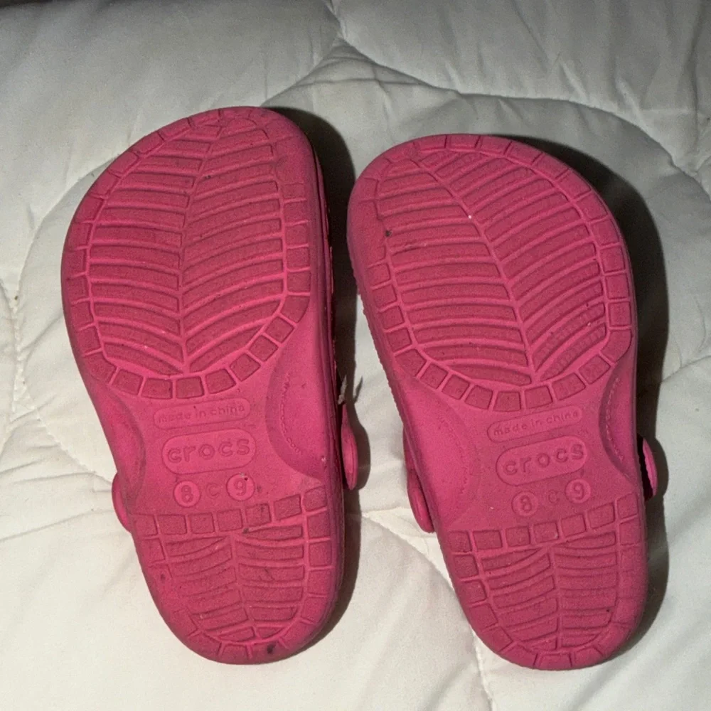 CROCS Kids Bold Pink Clogs